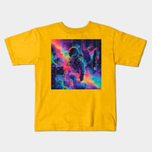 Neon Space Kids T-Shirt